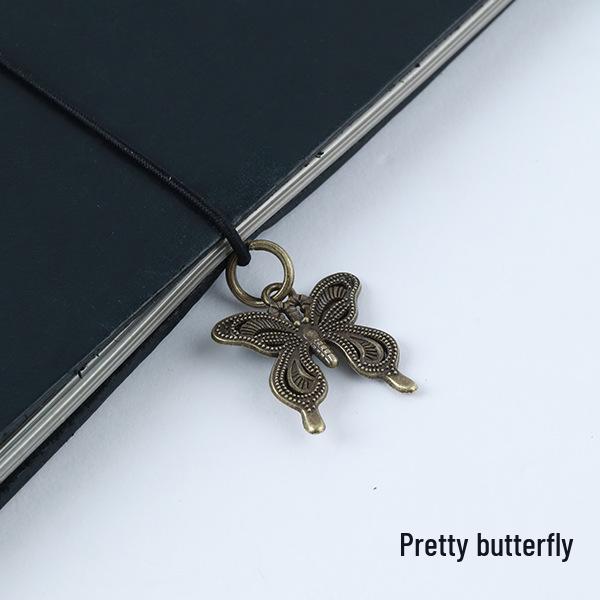 TN Traveler's Notebook Vintage Bronze Charms & Pendants Set