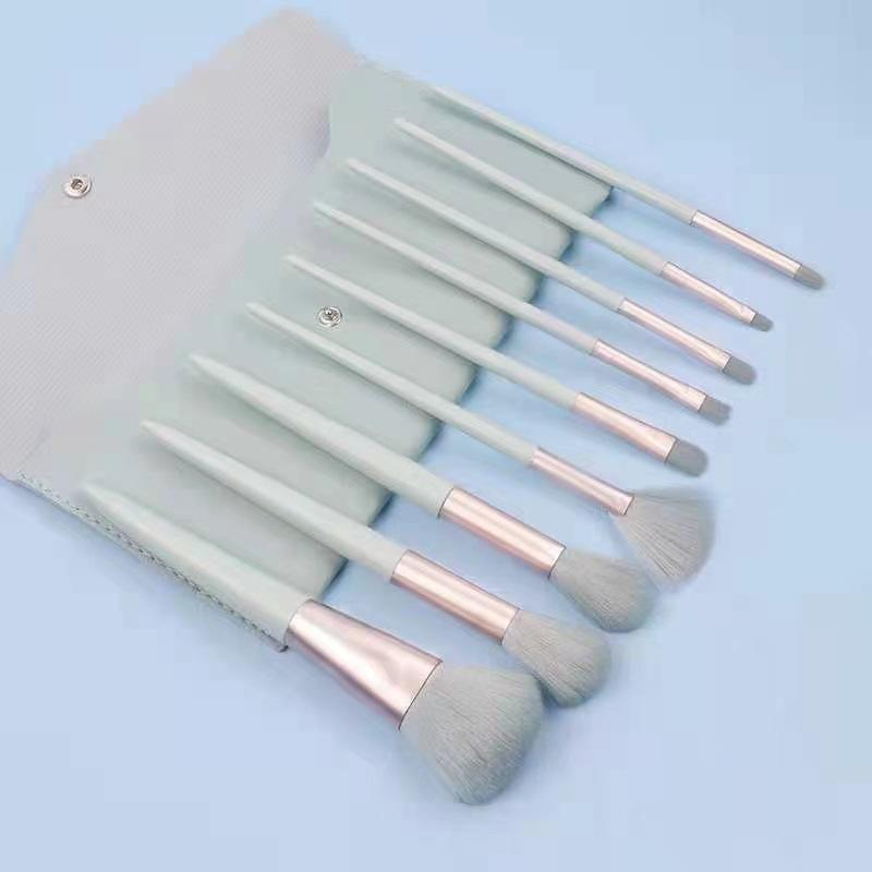 Soft Makeup Brush Set Pu Bag Loose Powder Brush Blush Brush Explosive Beauty Makeup Tool Set
