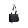 New COACH Gallery Cross Stitch Leather Tote Bag Shopping Bag Handbag Shoulder Bag Large Size Women's Midnight Blue CH285-IMMID