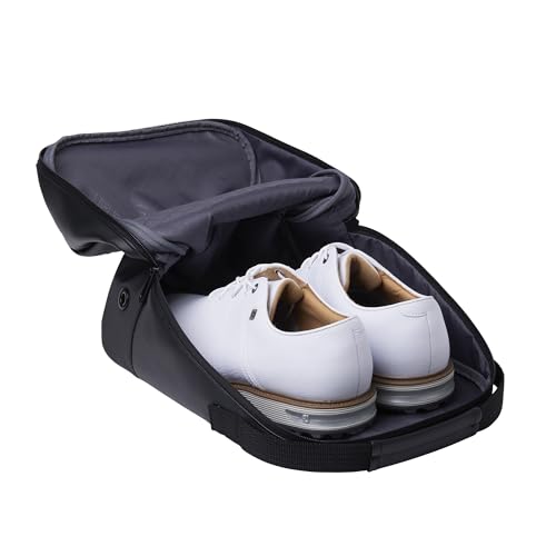 FootJoy Luxury Shoe Bag, Black, Unisex, W23 x D14.5 x H30 cm (FA25SCSC, FA25SCSC-0)