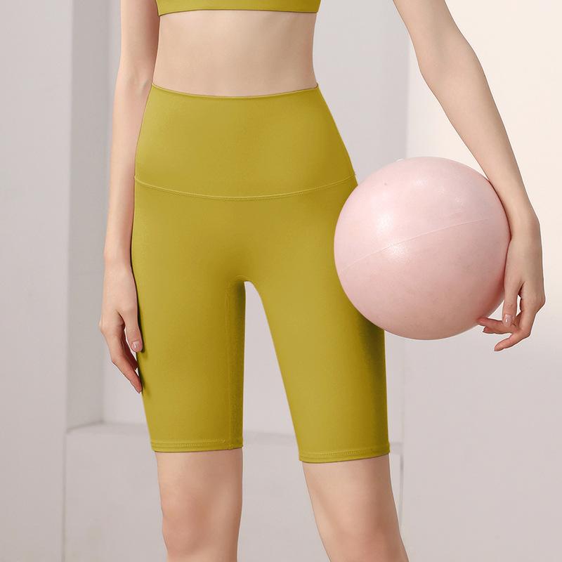 

Спортивные шорты, бриджи для йоги, женские с высокой талией, с эффектом лифтинга бедер, облегающая одежда для тела, фитнес-брюки, брюки для бега и велоспорта, нейлон XL