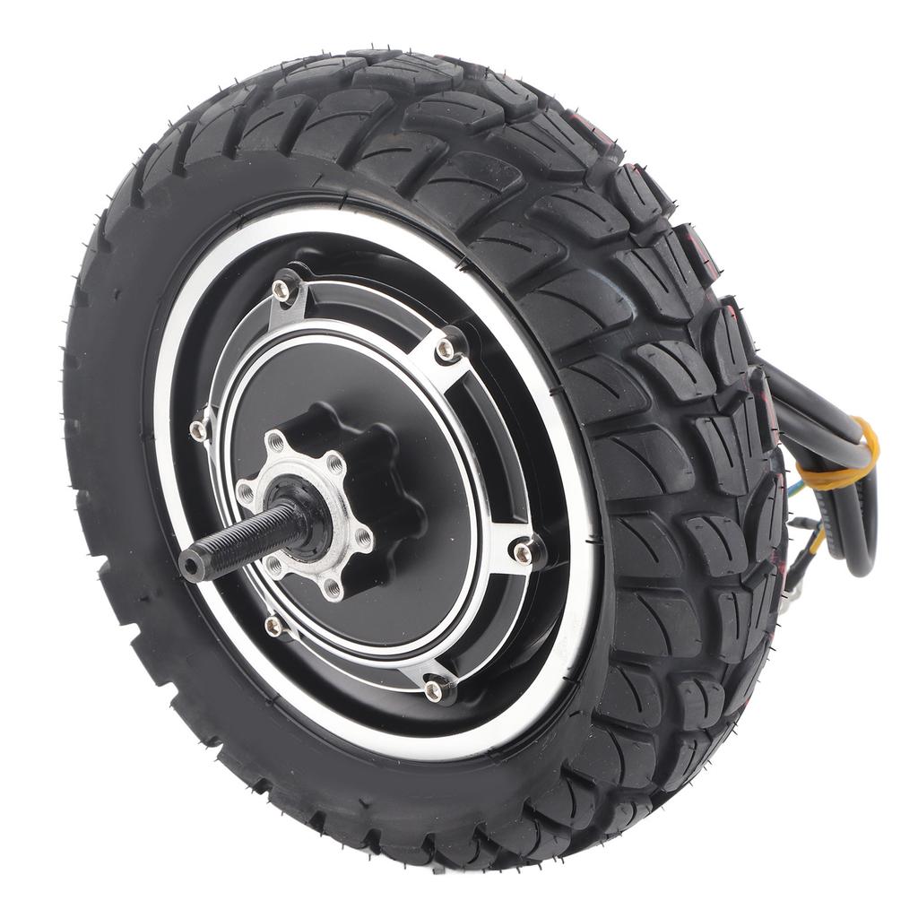 10in Electric Scooter Wheel Motor Hub Motor Accessory Replacement for Electric Motorcycle Electric Bicycle 36‑60V