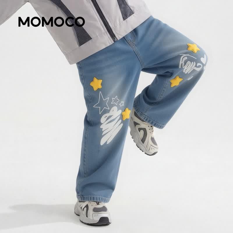MOMOCO Boys' Autumn Casual Jeans
