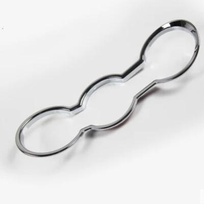 For BUICK Verano/ OPEL ASTRA J 2009-2014 ABS Chrome Car Styling Water Cup Holder Decoration Frame Sticker Car Accessories