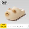 Xieluo Parent-Child Winter 2025 Cat Cartoon Slippers - Warm, Waterproof, Non-Slip Cotton Slippers