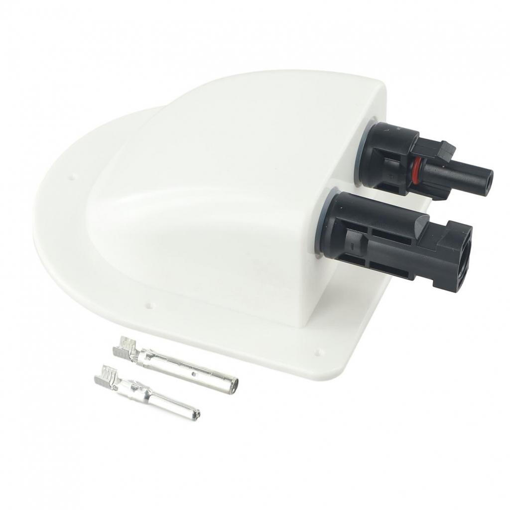 Solar Connect Box Motorhomes Solar Double Cable Gland