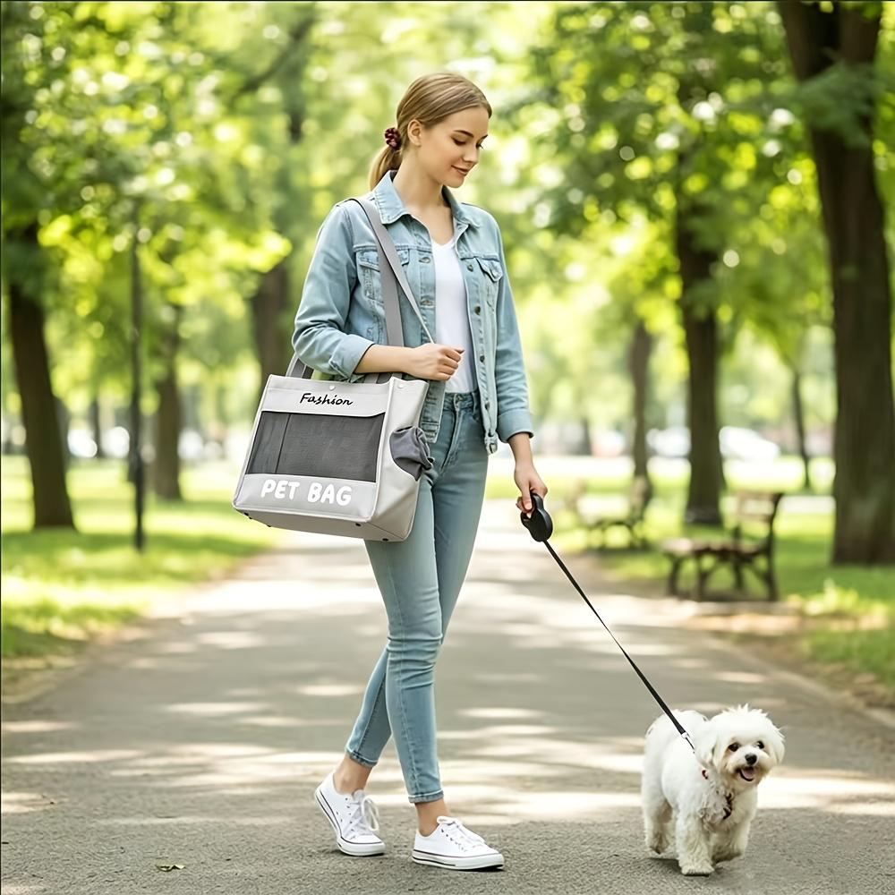 Soft Pet Carrier Tote Bag Portable Shoulder Handbag For Small Cats Puppies Outdoor Travel Shopping Daily Walking Transport Use