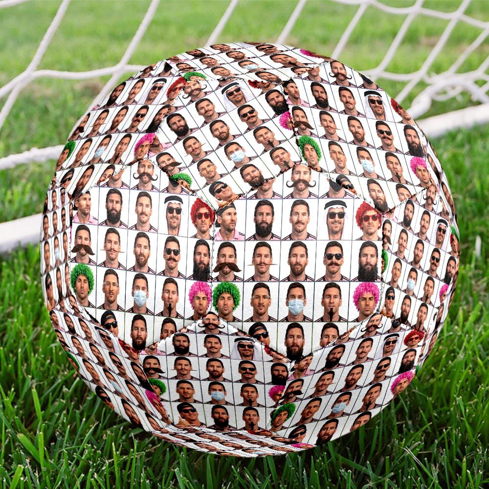 Messi 10 Number World Cup Champion Size 5 Football Machinestitched Indooroutdoor Universal Football Surprise Collection Gift