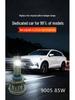 Universal 85W LED Car Headlight Bulb with Automatic Decoder, Non-Destructive 9005 Modification