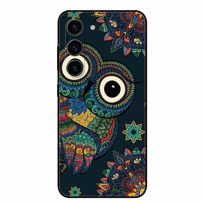 For Samsung Galaxy A56 5G Case Cute Cartoon Soft TPU Silicone Cover for Galaxy A26 / A36 / A 56 Phone Cases A 26 36 Black Coques