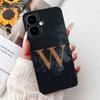 For Infinix Smart 10 4G 6.67" 2025 Case Popular Letter A-Z Crown Soft Silicone TPU Cover For Infinix Smart10 smart10 Phone Cases