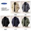 Men's Casual Stand-Collar Windbreaker Jacket
