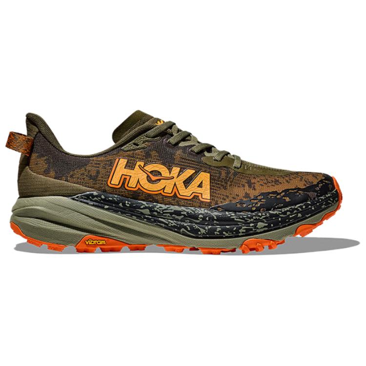 HOKA Speedgoat 6 Antique Olive Squash Men Sneakers Green 1147791-AQL