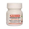 Baidyanath Khadiradi Bati 40 Tabletten X Packung à 3 Ayurveda Kräuterheilmittel für Mundpflege und Halsschmerzen