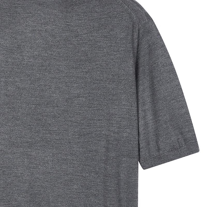 Women's Mulberry Silk Blend Short Sleeve Knit Polo