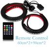 Car Underglow Neon Light Flexible LED Strip Underbody Remote/APP Control RGB Dream Color Auto Decorative Ambient Atmosphere Lamp Neon Lights 4