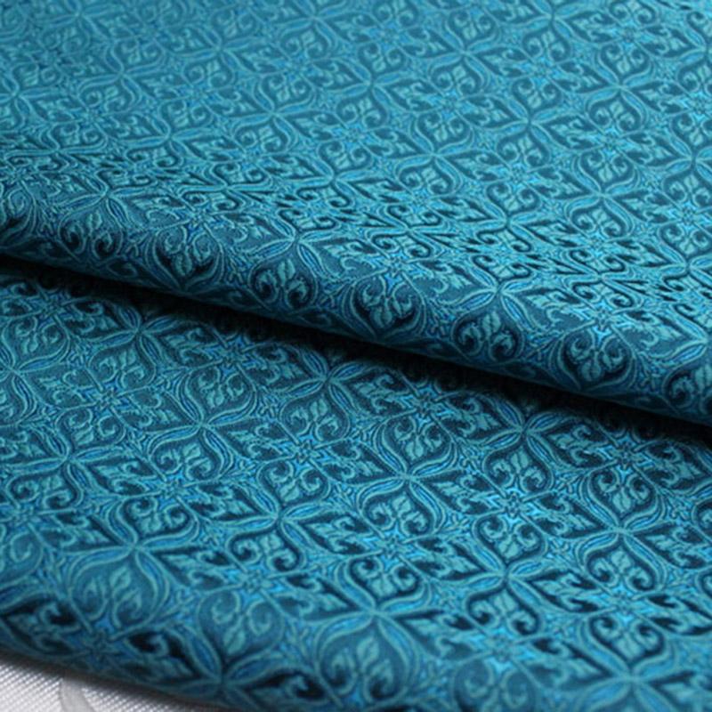 75*50Cm Brocade Jacquard Chinese Style Vintage Fabric Satin Cheongsam Jacket Mongolian Robe Stage Clothing Bag Fabric Sewing Diy