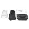 GZYF Universal Mini Car Pedal Set, Gas Pedal, Brake Pedal, Cover Panel, Durable, Aluminum,