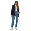 BOSS Damen/Damen Modern 2.0 Lederetikett Mom Jeans