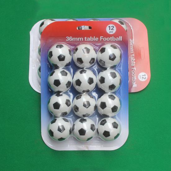 12Pcs Soccer Balls Toy Superior Material Maneuver Easily Teamwork Ability Standard Football Tables Mini Soccer Balls for Family