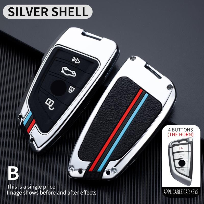 Car Key Case Cover for BMW X1 X3 X4 X5 F15 X6 F16 G30 7 Series G11 F48 F39 520 525 F30 118i 218i 320i Car Interior Accessories