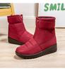 Platform Waterproof Snow Boots Women 2024 Winter Thick Plush Ankle Boots Woman Non Slip Warm Cotton Padded Shoes Ladies