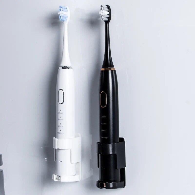 Toothbrush Holder Bathtub Wall-mounted Electric Toothbrush Holder Adult Toothbrush Holder Hanger Bathroom Accessories
