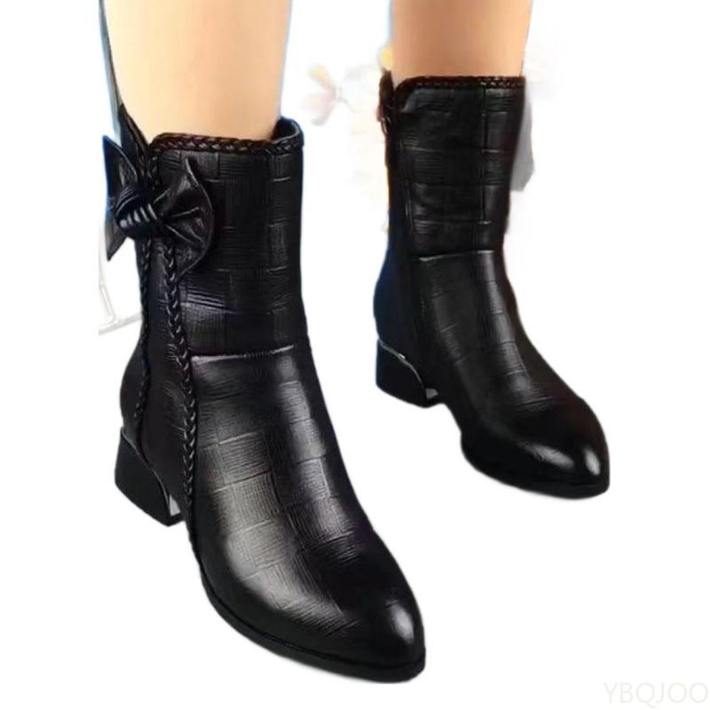 Fashion Winter Women Boots Simple comfortable versatile casualSnow Boots Warm  Women's Ankle Boots