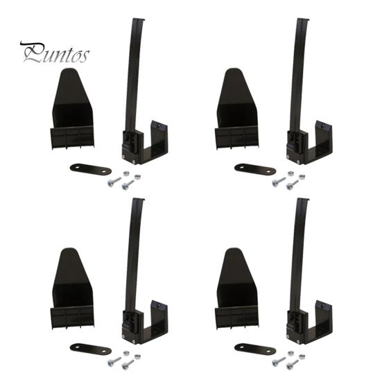 

Зажимы для баннеров на гаражных воротах, аксессуары на Хэллоуин, простая установка, универсальное использование, набор пружинных зажимов для баннеров на гаражных воротах 4pcs