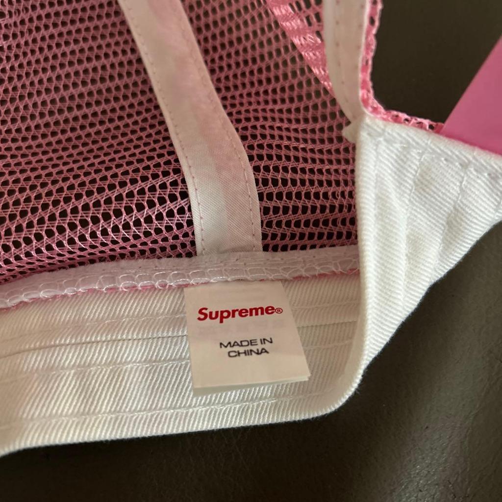 Used Supreme Lady Pink Mesh Back 5-Panel