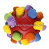 QQ Bouncy Rainbow Sniffing Ball: Interactive Foraging and Training Toy for Cats and Dogs