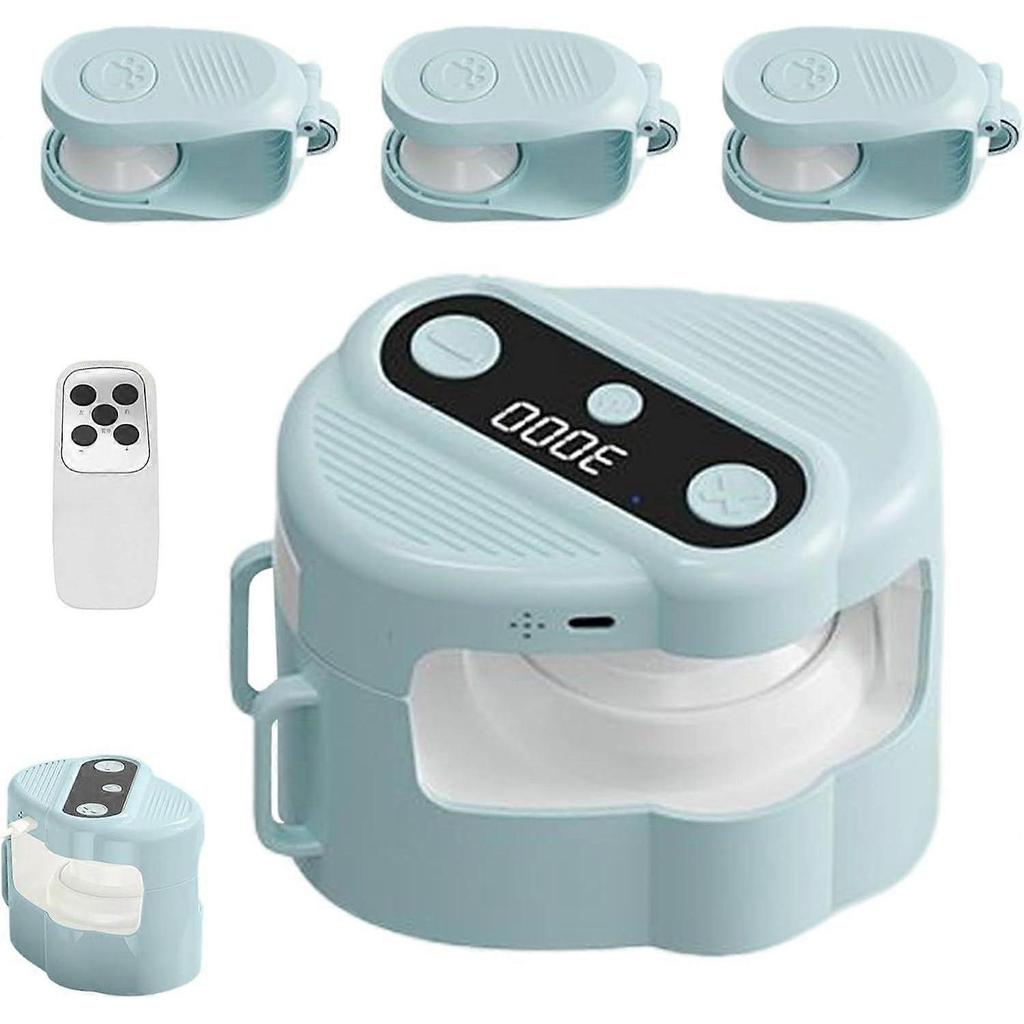 Automatic Interactive Cat Toy Set Remote Control Treadmill with LED Lights & Feather Attachments, Adjustable Speed for Indoor Cats
