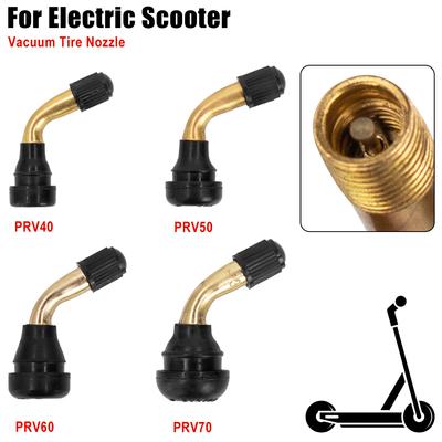 Tubeless Tyre Valve Stems Electric Scooter PVR50 PVR60 PVR70 Snap-in Rubber Base Air Tyre Valve Stem For Xiaomi M365 for Ninebot Max G30 Kickscooter
