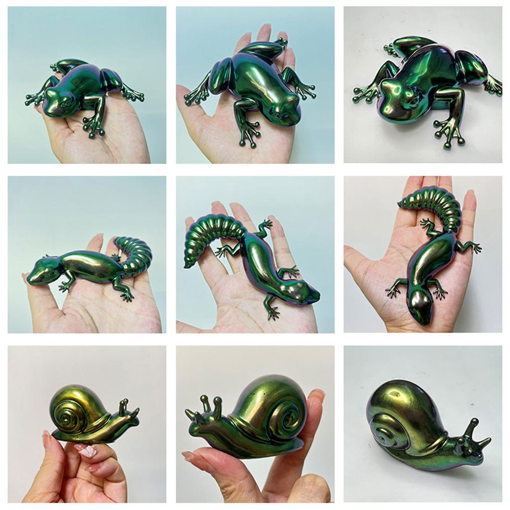 For Frog Lizard Snail Animal Crafts Silicone Mold Jewelry Epoxy Resin Casting Jewelry Tool Making Resin Diy Craft Home D