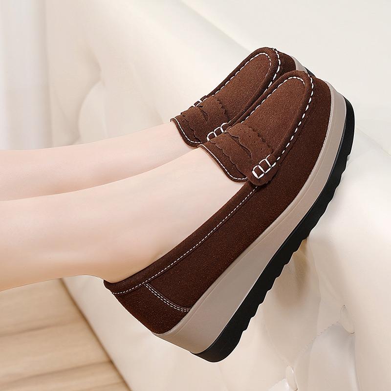 Plus-size New Thick-soled Casual Shoes, Sponge Shoes for Women