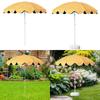 Patio Umbrella Outdoor Table Umbrella Water Resistant Heavy Duty Shade Screen Replacement Parasol Canopy for Pool Backyard