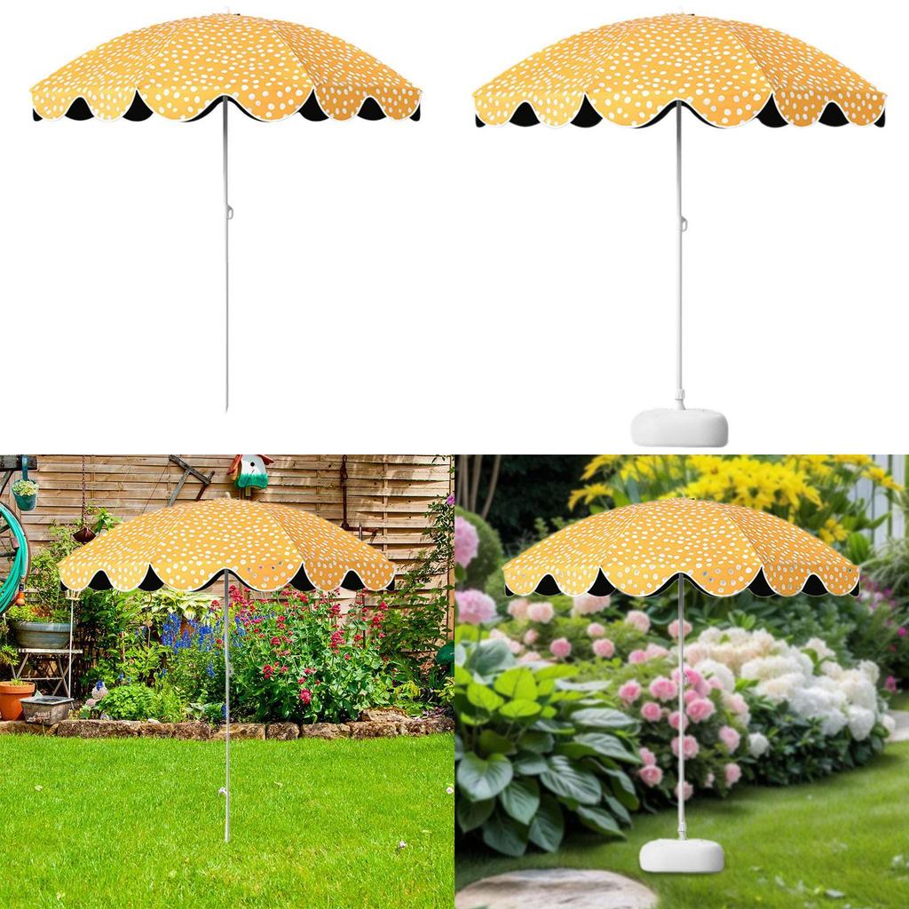 Patio Umbrella Outdoor Table Umbrella Water Resistant Heavy Duty Shade Screen Replacement Parasol Canopy for Pool Backyard