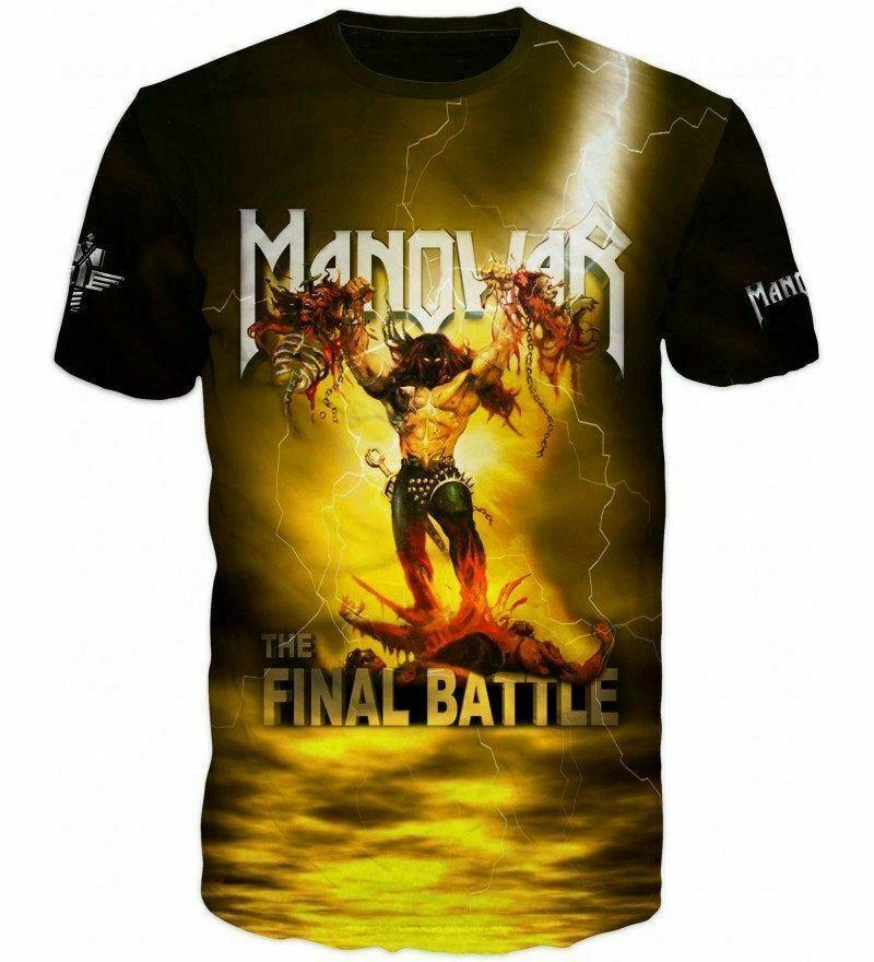 

Футболки унисекс 3D Manowar