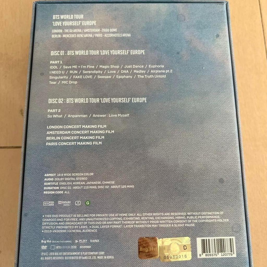[USED] BTS Hwayangyeonhwa LYS Bangtan Hwayangyeonhwa epilogue on stage