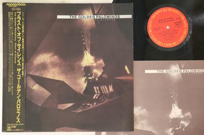 LP Record GOLDEN PALOMINOS - Blast Of Silence (Axed My Baby For  28AP3286PROMO CBS/SONY 1987 Japan Obi Rock Used
