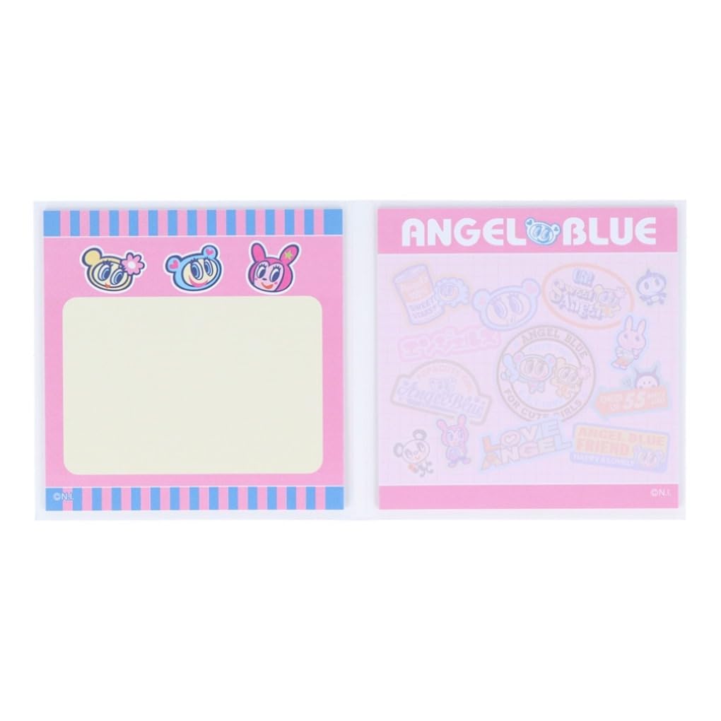 Sun-Star Angel Blue Book-Type Sticky Notes, Pink, S2841428