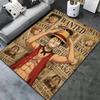 One Piece Art Carpet Rug For Living Room Bedroom Home Sofa Decoration Kids Play Nonslip Floor Mat