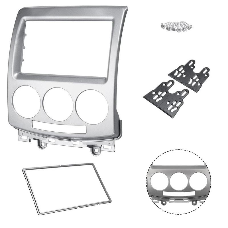 01     2 Din Car Radio Fascia Dash Kit For Mazda 5 For Premacy 2006-2010 For Ford I-max Audio Radio Frame Fascia Car Accessories