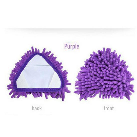 Compact Telescopic Triangular Mini Mop for Ceiling and Car Cleaning