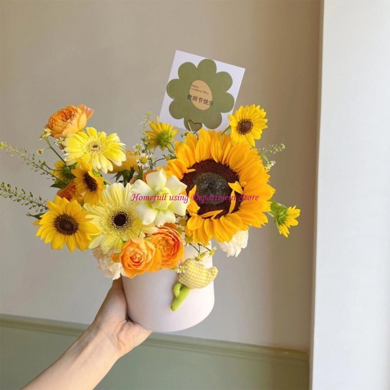 Blomlåda Rund Papppresentlåda Bröllopsfest Rosblomma Förpackning Dekorationer Alla Hjärtans Dag Presenter Tillbehör