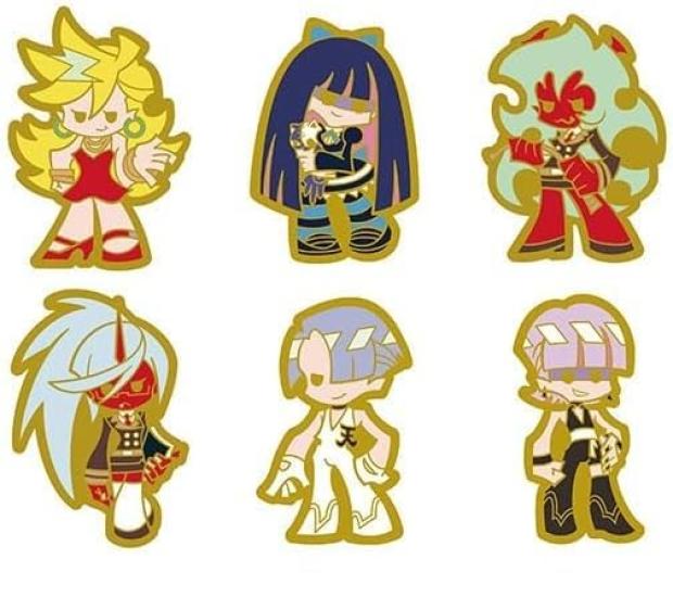 

Новая коллекция значков PANTY & STOCKING with GARTERBELT, 6 штук в коробке