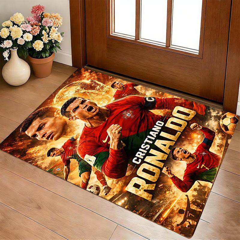 Cristiano Ronaldo Living Room Nonslip Area Rug Soft Carpet For Bedroom Game Playroom Sofa Office Home Decor Doormat Christmas Gift C9301843