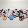 Mickey Mouse Cartoon Heat-Resistant Baking Set: Cute 2-Piece with Gloves & Coaster