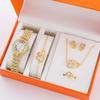 Popular Women'S Watches Supply Five-Piece Set Diamond Women'S Watches Women'S Fashion Roman Quartz Watches
