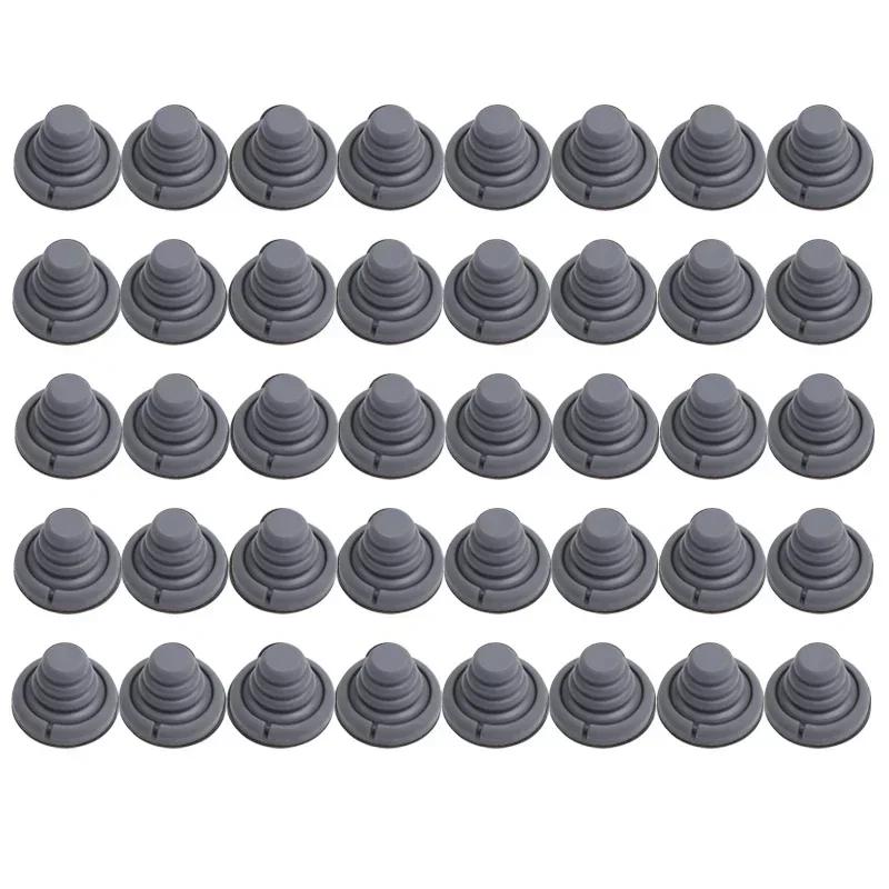 40-1PCS Car Door Shock Absorber Cushion Silicone Gasket Trunk Sound Insulation Pad Thickening Shockproof Latch Accessories